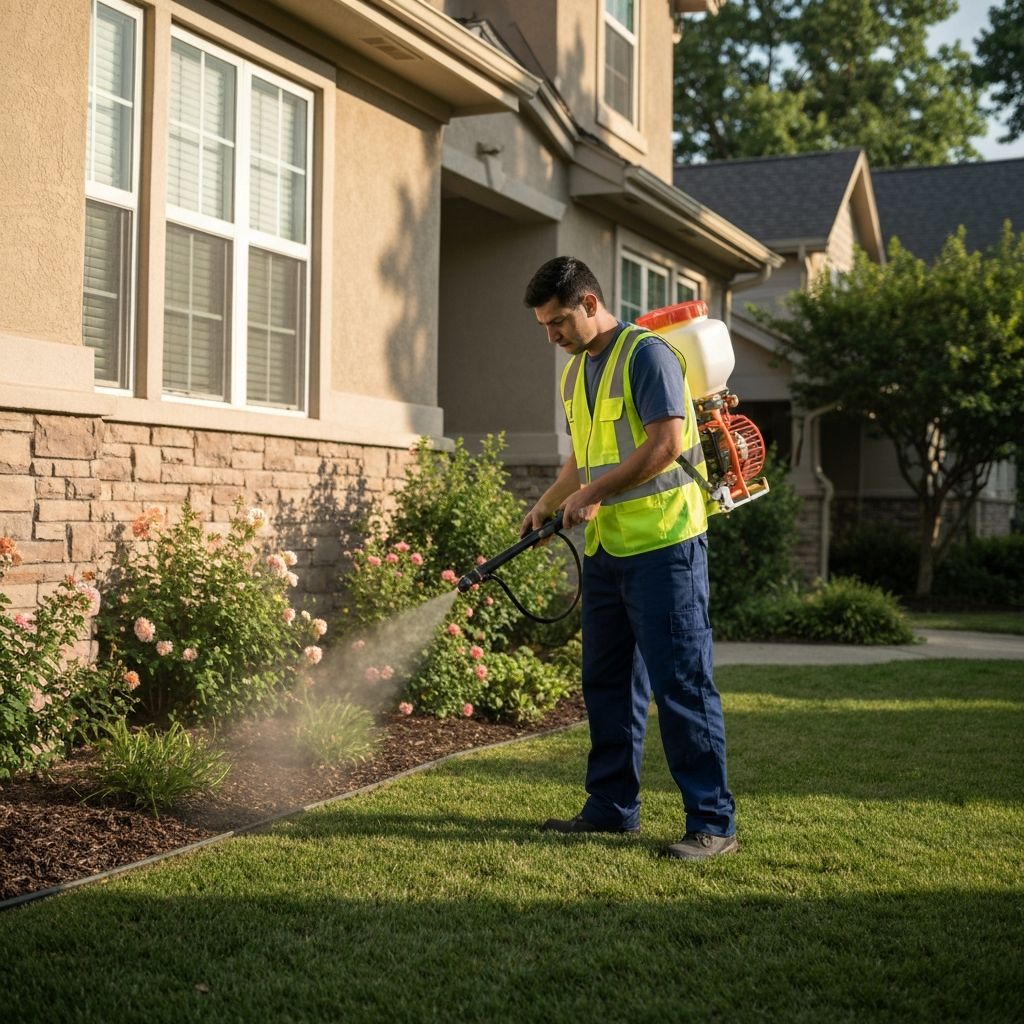 Action Pest Solutions professional providing pest control service